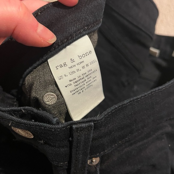RAG & BONE Skinny in Black - Picture 4 of 4